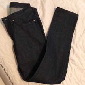 Men’s naked and famous jeans indigo  weird guy fit